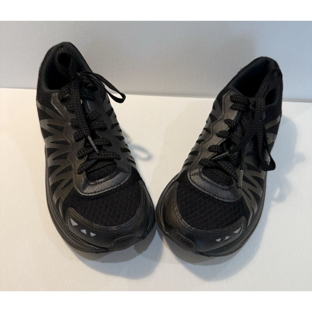 SAS Mission One Sneaker Black Lace Up Athletic Shoes Vibram Sole Men’s Sz 7.5B
